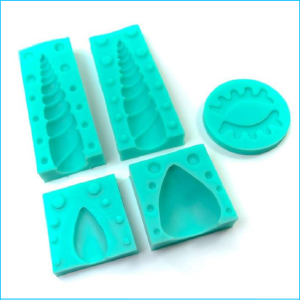 Silicone Mould Unicorn Set 5