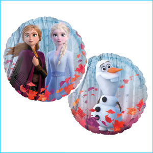 Foil Frozen Anna & Elsa & Olaf 45cm