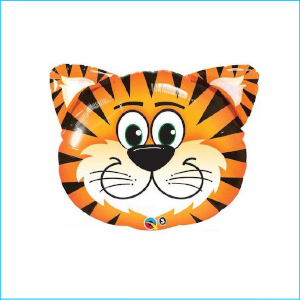 Foil Safari Tiger Head 76cm