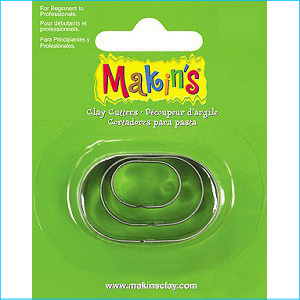 Makins Oval Cutters Pk 3