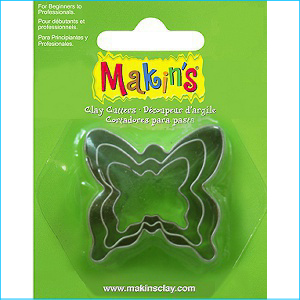 Mini Cutter Butterfly Set of 3 Makins