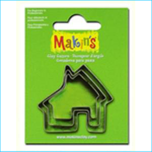 Mini Cutter House Set of 3 Makins