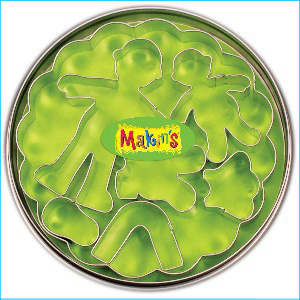 Makins Children Cutter Set 7 Piece Tin