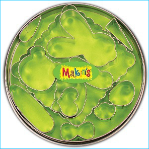 Makins Animal Cutter Set 12 Piece Tin