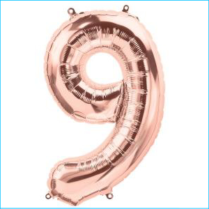 No 9 Rose Gold 16"