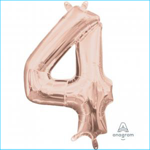 No 4 Rose Gold 16"