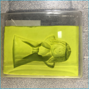 Silicone Mould Angel 3D