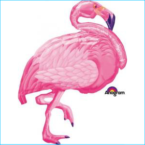 Foil Summer Flamingo 89cm