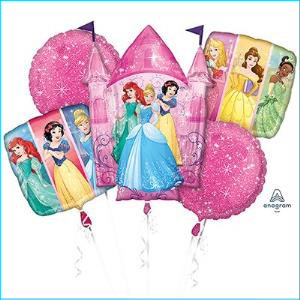 Foil Bouquet Disney Princess Set 5
