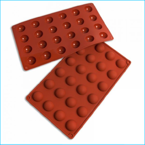 Silicone Mould Half Sphere 28mm