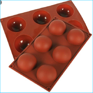 Silicone Mould Half Sphere 70mm