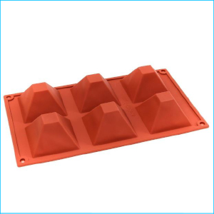 Silicone Chocolate Mould Pyramid 6