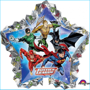 Foil Justice League Star 86cm