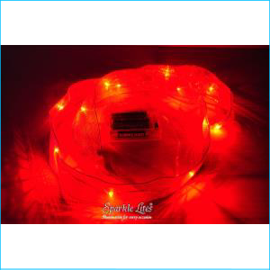 Ribbon Lites 1.2m Red