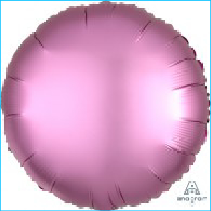 Foil 45cm Circle Satin Light Pink