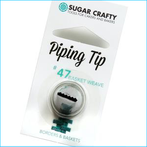 SC Piping Tip 47 Basket Weave / Border