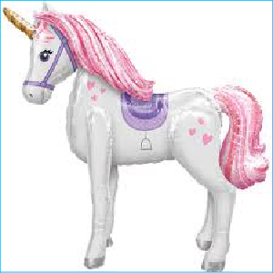 Airwalker Floral Unicorn 106cm x 116cm