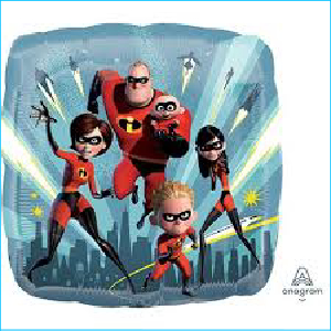 Foil The Incredibles 2 45cm