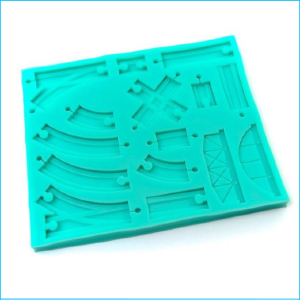 Silicone Mould Train Tracks