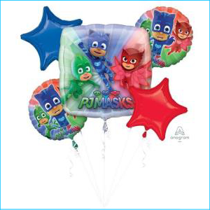 Foil Bouquet Pj Masks Set 5