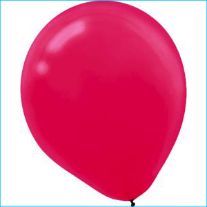 Latex Balloon Pack 20 Magenta 30cm
