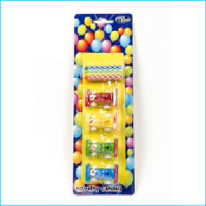 Candle Holder Race Car Set 4