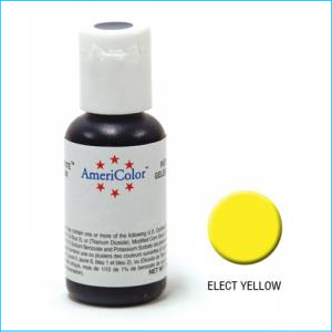 Americolor Gel Paste Electric Yellow 21g