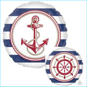 Foil Pirate Nautical 45cm