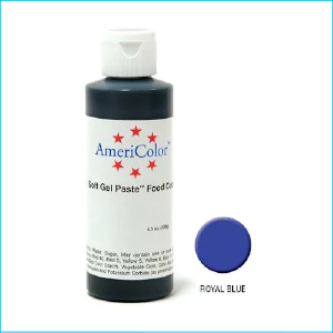 Americolor Gel Paste Royal Blue 128g