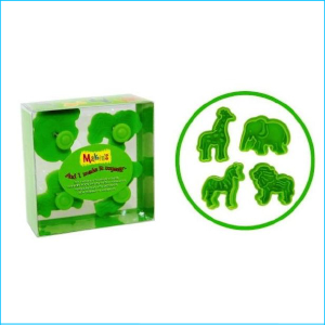 Plunger Cutter Zoo Animals Set of 4