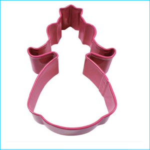 Cookie Cutter Princess 4.75" Hot Pink
