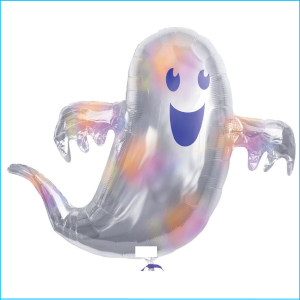 Foil Halloween Holographic Ghost 94cm