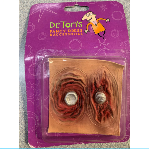 Latex Scar Broken Screw 7cm