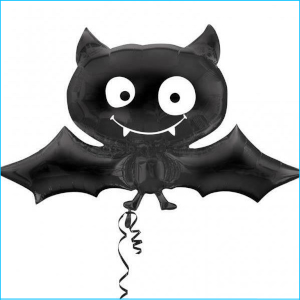 Foil Halloween Bat 104cm