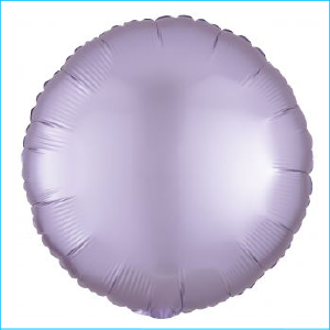 Foil 45cm Circle Satin Lilac