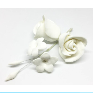 Sugar Flower White Fillers Set