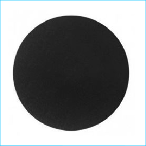 Cake Board Round Black 6"
