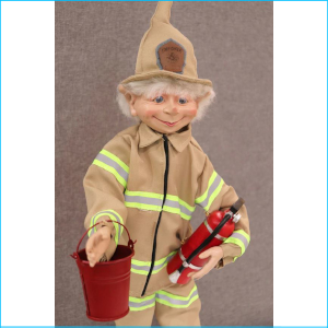 Elf Firefighter Chief Ember Sparx EL0004