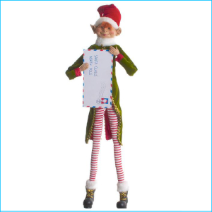 Elf with Mail Sprite Green 86cm XX4197