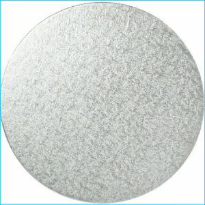 Cake Board Round Silver 13"