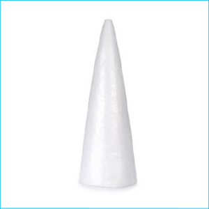 Polystyrene Foam Cone 40cm Pk 1