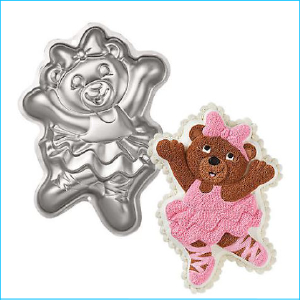Cake Tin Ballerina Bear