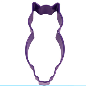 Cookie Cutter Owl 3" Purple