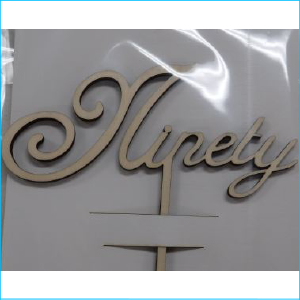 Cake Topper Ninety Pine