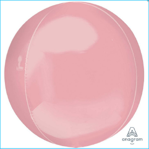 Orbz Foil Pastel Pink 38cm