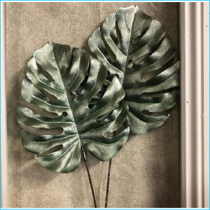 Stem Monstera Leaf Mint Green XX9178TE