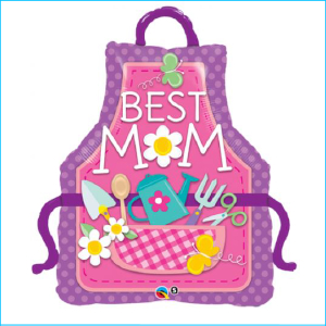 Foil Happy Mother's Day Best Mum 104cm