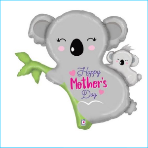 Foil Happy Mother's Day Koala 90cm