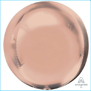 Orbz Foil Rose Gold 38cm