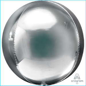 Orbz Foil Silver 38cm